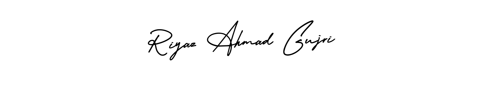 How to Draw Riyaz Ahmad Gujri signature style? AmerikaSignatureDemo-Regular is a latest design signature styles for name Riyaz Ahmad Gujri. Riyaz Ahmad Gujri signature style 3 images and pictures png