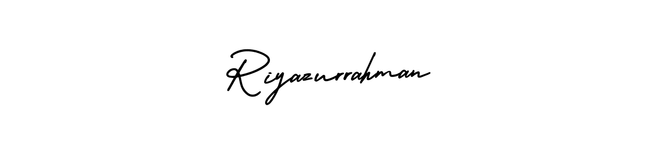 How to make Riyazurrahman signature? AmerikaSignatureDemo-Regular is a professional autograph style. Create handwritten signature for Riyazurrahman name. Riyazurrahman signature style 3 images and pictures png