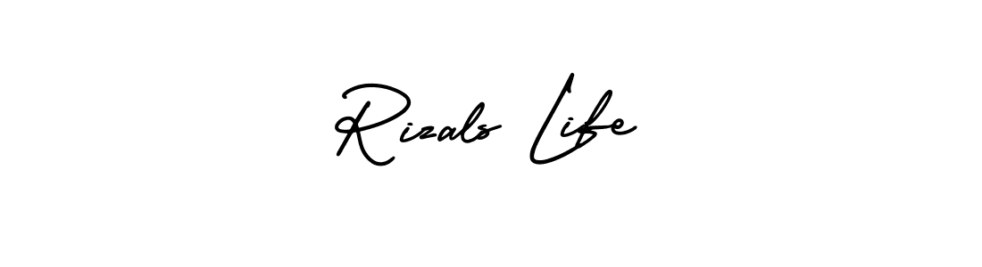 Check out images of Autograph of Rizals Life name. Actor Rizals Life Signature Style. AmerikaSignatureDemo-Regular is a professional sign style online. Rizals Life signature style 3 images and pictures png