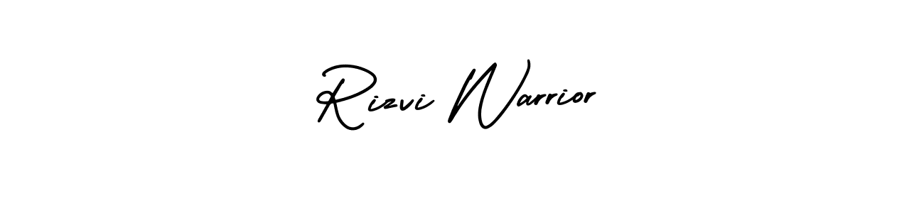 Similarly AmerikaSignatureDemo-Regular is the best handwritten signature design. Signature creator online .You can use it as an online autograph creator for name Rizvi Warrior. Rizvi Warrior signature style 3 images and pictures png