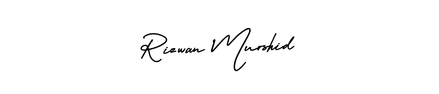 Design your own signature with our free online signature maker. With this signature software, you can create a handwritten (AmerikaSignatureDemo-Regular) signature for name Rizwan Murshid. Rizwan Murshid signature style 3 images and pictures png