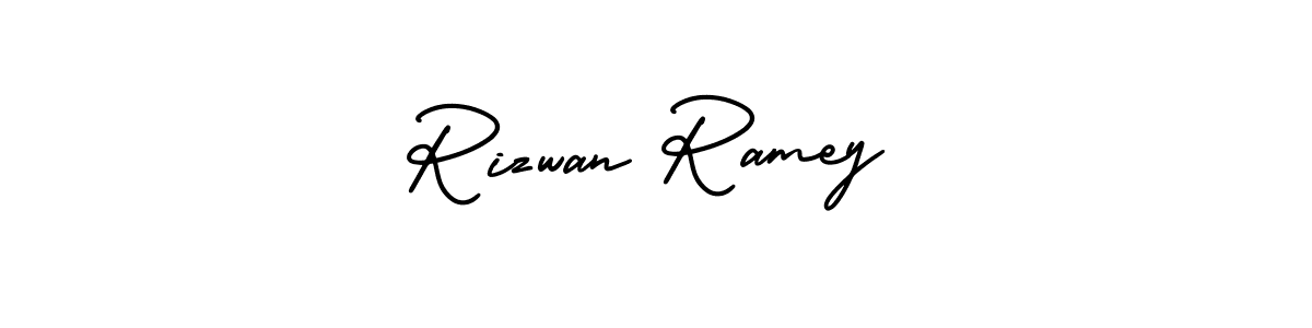 Best and Professional Signature Style for Rizwan Ramey. AmerikaSignatureDemo-Regular Best Signature Style Collection. Rizwan Ramey signature style 3 images and pictures png