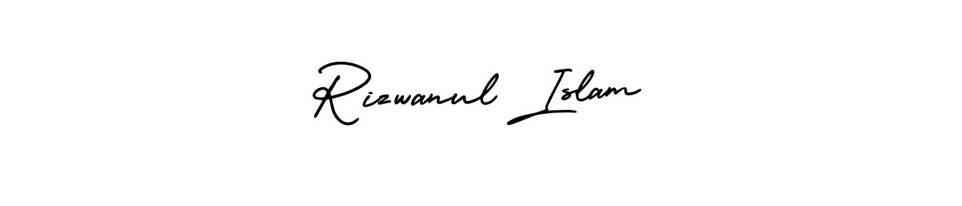 Create a beautiful signature design for name Rizwanul Islam. With this signature (AmerikaSignatureDemo-Regular) fonts, you can make a handwritten signature for free. Rizwanul Islam signature style 3 images and pictures png