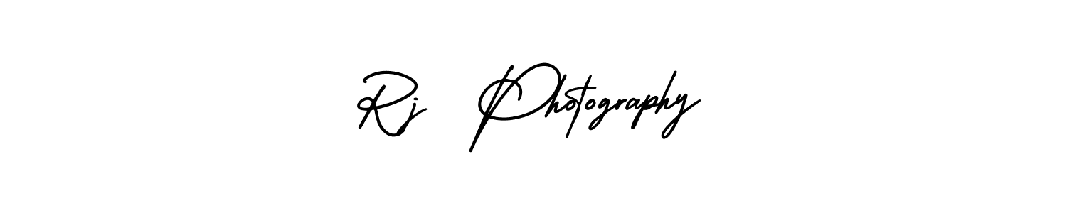 Create a beautiful signature design for name Rj  Photography. With this signature (AmerikaSignatureDemo-Regular) fonts, you can make a handwritten signature for free. Rj  Photography signature style 3 images and pictures png