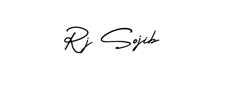 Also we have Rj Sojib name is the best signature style. Create professional handwritten signature collection using AmerikaSignatureDemo-Regular autograph style. Rj Sojib signature style 3 images and pictures png