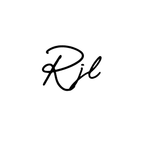 Similarly AmerikaSignatureDemo-Regular is the best handwritten signature design. Signature creator online .You can use it as an online autograph creator for name Rjl. Rjl signature style 3 images and pictures png