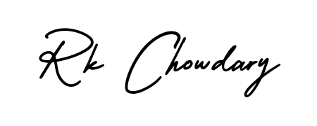 How to make Rk Chowdary name signature. Use AmerikaSignatureDemo-Regular style for creating short signs online. This is the latest handwritten sign. Rk Chowdary signature style 3 images and pictures png