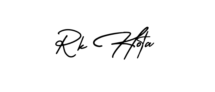 Also we have Rk Hota name is the best signature style. Create professional handwritten signature collection using AmerikaSignatureDemo-Regular autograph style. Rk Hota signature style 3 images and pictures png