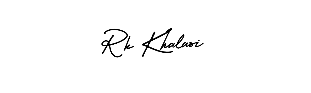 Similarly AmerikaSignatureDemo-Regular is the best handwritten signature design. Signature creator online .You can use it as an online autograph creator for name Rk Khalasi. Rk Khalasi signature style 3 images and pictures png