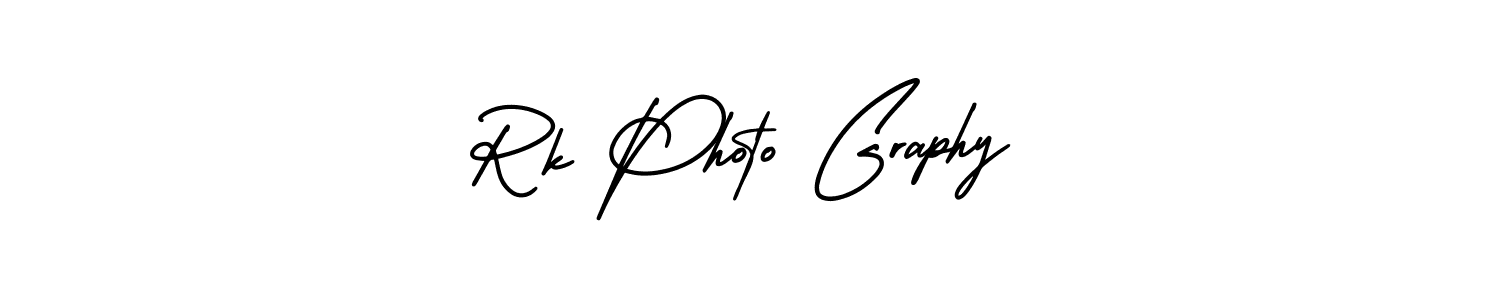 It looks lik you need a new signature style for name Rk Photo Graphy. Design unique handwritten (AmerikaSignatureDemo-Regular) signature with our free signature maker in just a few clicks. Rk Photo Graphy signature style 3 images and pictures png