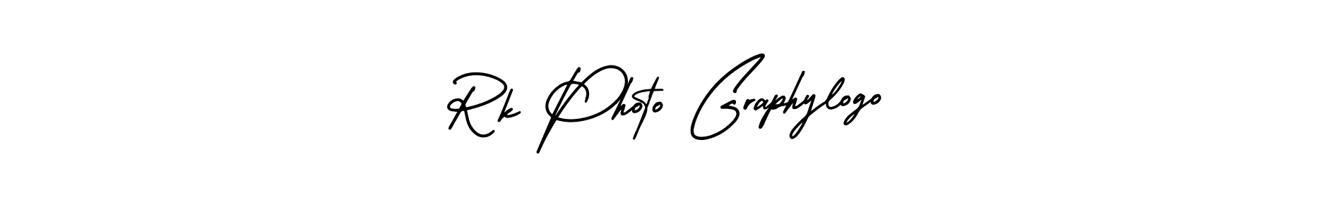 Rk Photo Graphylogo stylish signature style. Best Handwritten Sign (AmerikaSignatureDemo-Regular) for my name. Handwritten Signature Collection Ideas for my name Rk Photo Graphylogo. Rk Photo Graphylogo signature style 3 images and pictures png