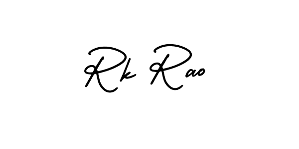 Also we have Rk Rao name is the best signature style. Create professional handwritten signature collection using AmerikaSignatureDemo-Regular autograph style. Rk Rao signature style 3 images and pictures png