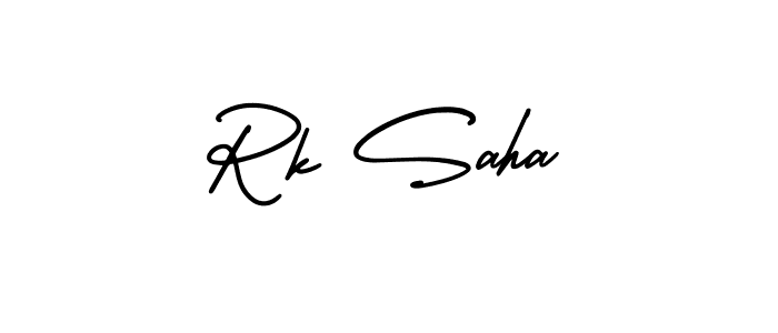 Make a short Rk Saha signature style. Manage your documents anywhere anytime using AmerikaSignatureDemo-Regular. Create and add eSignatures, submit forms, share and send files easily. Rk Saha signature style 3 images and pictures png