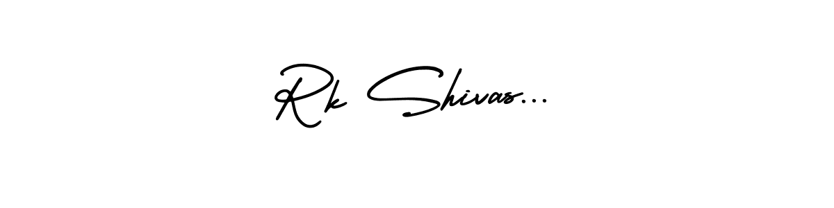 You should practise on your own different ways (AmerikaSignatureDemo-Regular) to write your name (Rk Shivas...) in signature. don't let someone else do it for you. Rk Shivas... signature style 3 images and pictures png