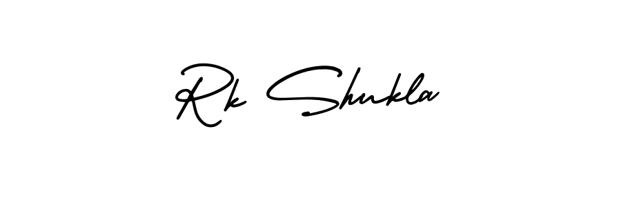 Similarly AmerikaSignatureDemo-Regular is the best handwritten signature design. Signature creator online .You can use it as an online autograph creator for name Rk Shukla. Rk Shukla signature style 3 images and pictures png