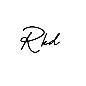 Also You can easily find your signature by using the search form. We will create Rkd name handwritten signature images for you free of cost using AmerikaSignatureDemo-Regular sign style. Rkd signature style 3 images and pictures png