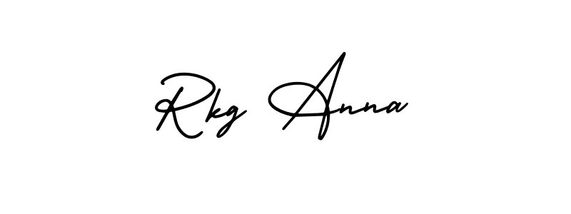 Also we have Rkg Anna name is the best signature style. Create professional handwritten signature collection using AmerikaSignatureDemo-Regular autograph style. Rkg Anna signature style 3 images and pictures png