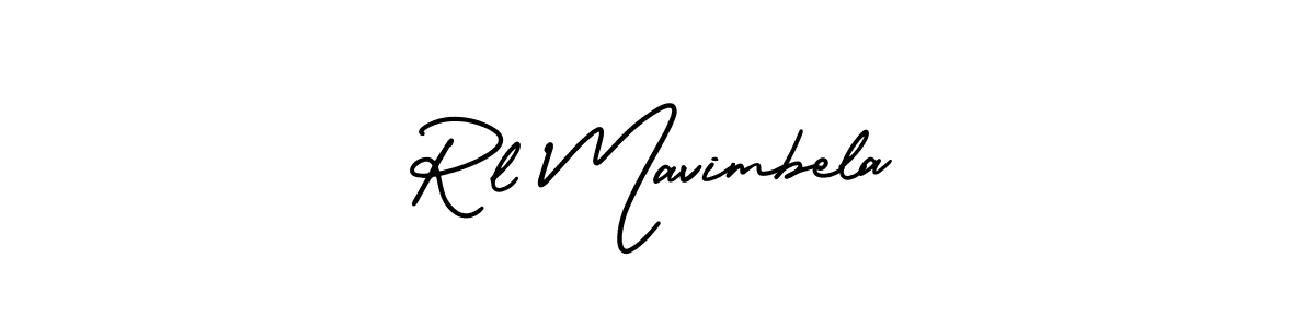 This is the best signature style for the Rl Mavimbela name. Also you like these signature font (AmerikaSignatureDemo-Regular). Mix name signature. Rl Mavimbela signature style 3 images and pictures png