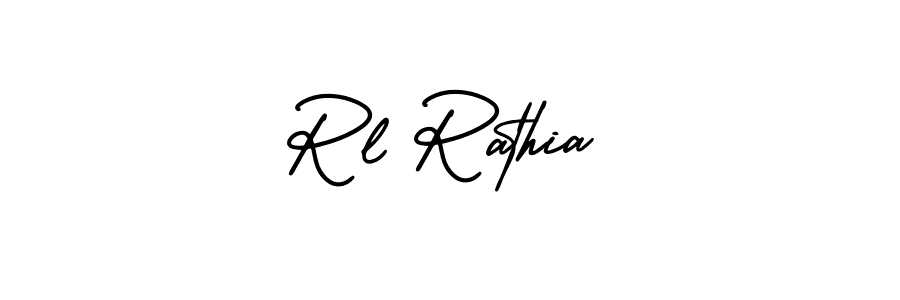 if you are searching for the best signature style for your name Rl Rathia. so please give up your signature search. here we have designed multiple signature styles  using AmerikaSignatureDemo-Regular. Rl Rathia signature style 3 images and pictures png