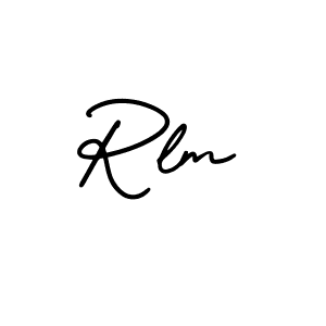 Also You can easily find your signature by using the search form. We will create Rlm name handwritten signature images for you free of cost using AmerikaSignatureDemo-Regular sign style. Rlm signature style 3 images and pictures png