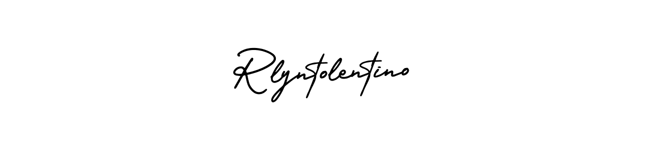 Make a short Rlyntolentino signature style. Manage your documents anywhere anytime using AmerikaSignatureDemo-Regular. Create and add eSignatures, submit forms, share and send files easily. Rlyntolentino signature style 3 images and pictures png