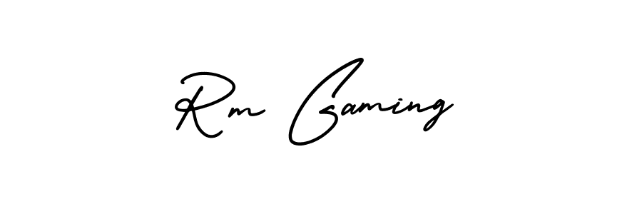 This is the best signature style for the Rm Gaming name. Also you like these signature font (AmerikaSignatureDemo-Regular). Mix name signature. Rm Gaming signature style 3 images and pictures png