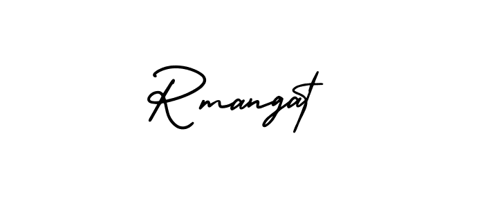 AmerikaSignatureDemo-Regular is a professional signature style that is perfect for those who want to add a touch of class to their signature. It is also a great choice for those who want to make their signature more unique. Get Rmangat name to fancy signature for free. Rmangat signature style 3 images and pictures png