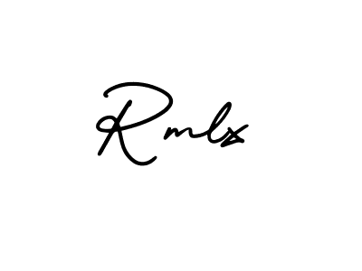 Create a beautiful signature design for name Rmlx. With this signature (AmerikaSignatureDemo-Regular) fonts, you can make a handwritten signature for free. Rmlx signature style 3 images and pictures png