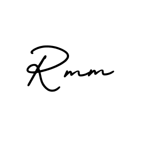 AmerikaSignatureDemo-Regular is a professional signature style that is perfect for those who want to add a touch of class to their signature. It is also a great choice for those who want to make their signature more unique. Get Rmm name to fancy signature for free. Rmm signature style 3 images and pictures png