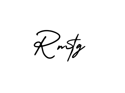 How to make Rmtg signature? AmerikaSignatureDemo-Regular is a professional autograph style. Create handwritten signature for Rmtg name. Rmtg signature style 3 images and pictures png