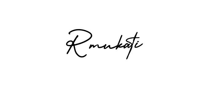 You can use this online signature creator to create a handwritten signature for the name Rmukati. This is the best online autograph maker. Rmukati signature style 3 images and pictures png