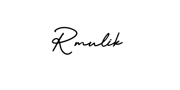 Best and Professional Signature Style for Rmulik. AmerikaSignatureDemo-Regular Best Signature Style Collection. Rmulik signature style 3 images and pictures png