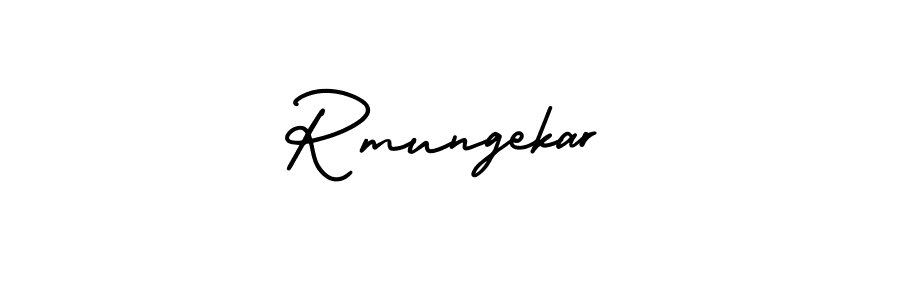 How to Draw Rmungekar signature style? AmerikaSignatureDemo-Regular is a latest design signature styles for name Rmungekar. Rmungekar signature style 3 images and pictures png