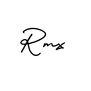 How to make Rmx signature? AmerikaSignatureDemo-Regular is a professional autograph style. Create handwritten signature for Rmx name. Rmx signature style 3 images and pictures png