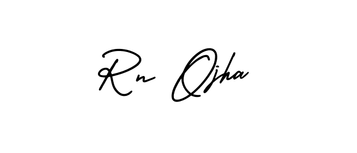 You can use this online signature creator to create a handwritten signature for the name Rn Ojha. This is the best online autograph maker. Rn Ojha signature style 3 images and pictures png