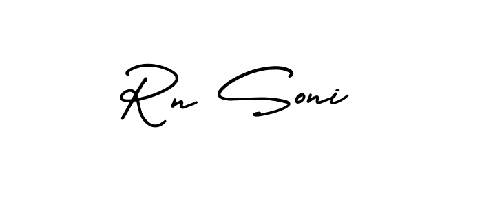 You can use this online signature creator to create a handwritten signature for the name Rn Soni. This is the best online autograph maker. Rn Soni signature style 3 images and pictures png