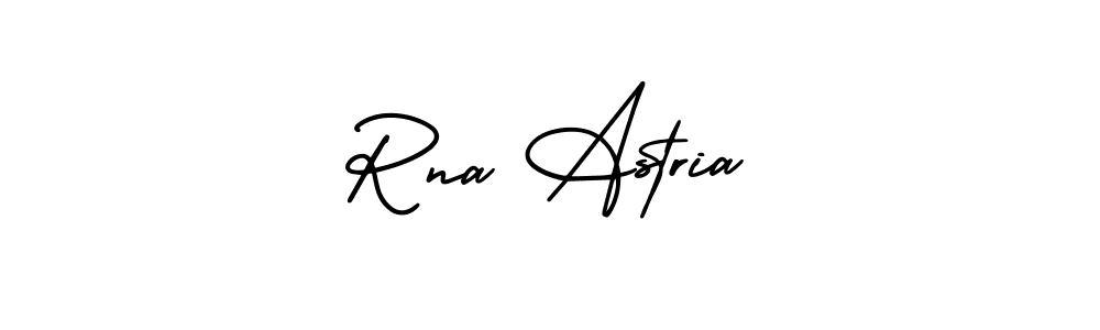 Similarly AmerikaSignatureDemo-Regular is the best handwritten signature design. Signature creator online .You can use it as an online autograph creator for name Rna Astria. Rna Astria signature style 3 images and pictures png