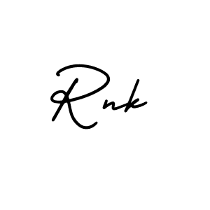 Also You can easily find your signature by using the search form. We will create Rnk name handwritten signature images for you free of cost using AmerikaSignatureDemo-Regular sign style. Rnk signature style 3 images and pictures png