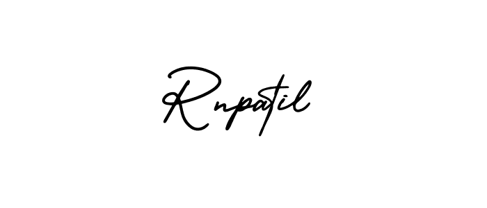 It looks lik you need a new signature style for name Rnpatil. Design unique handwritten (AmerikaSignatureDemo-Regular) signature with our free signature maker in just a few clicks. Rnpatil signature style 3 images and pictures png