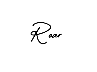 Also we have Roar name is the best signature style. Create professional handwritten signature collection using AmerikaSignatureDemo-Regular autograph style. Roar signature style 3 images and pictures png