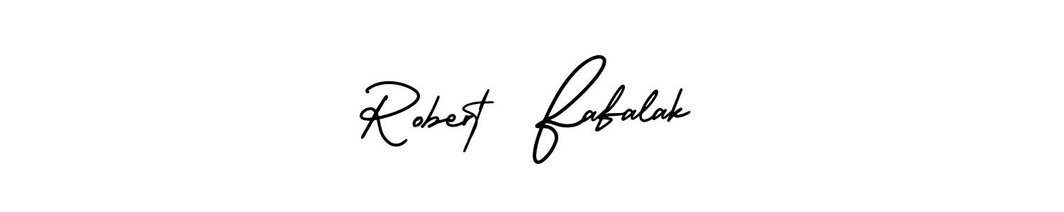 AmerikaSignatureDemo-Regular is a professional signature style that is perfect for those who want to add a touch of class to their signature. It is also a great choice for those who want to make their signature more unique. Get Robert  Fafalak name to fancy signature for free. Robert  Fafalak signature style 3 images and pictures png