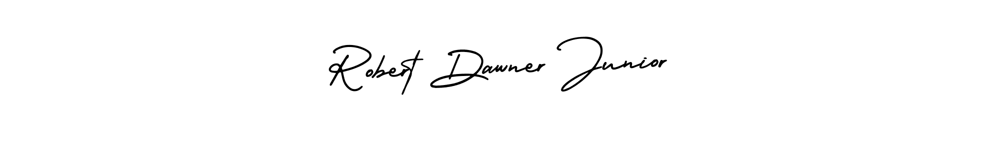 It looks lik you need a new signature style for name Robert Dawner Junior. Design unique handwritten (AmerikaSignatureDemo-Regular) signature with our free signature maker in just a few clicks. Robert Dawner Junior signature style 3 images and pictures png