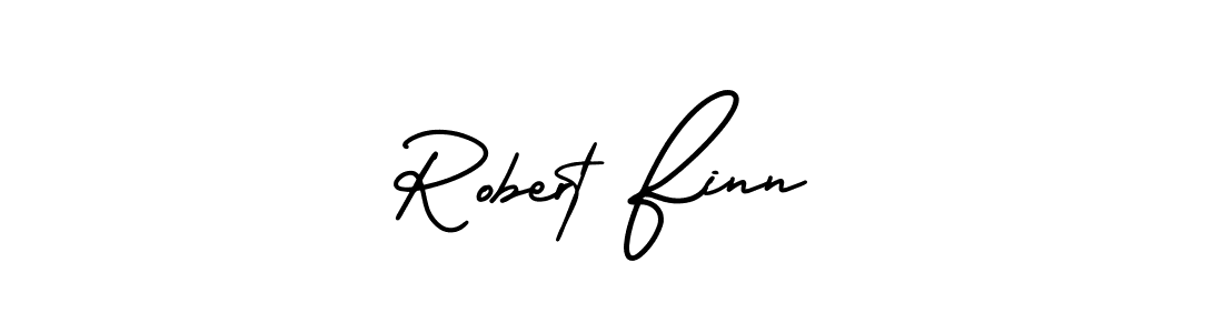 How to make Robert Finn name signature. Use AmerikaSignatureDemo-Regular style for creating short signs online. This is the latest handwritten sign. Robert Finn signature style 3 images and pictures png