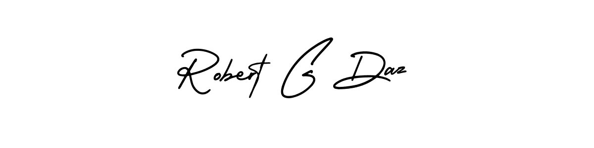 Robert G Daz stylish signature style. Best Handwritten Sign (AmerikaSignatureDemo-Regular) for my name. Handwritten Signature Collection Ideas for my name Robert G Daz. Robert G Daz signature style 3 images and pictures png