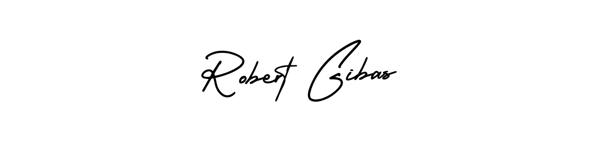 Robert Gibas stylish signature style. Best Handwritten Sign (AmerikaSignatureDemo-Regular) for my name. Handwritten Signature Collection Ideas for my name Robert Gibas. Robert Gibas signature style 3 images and pictures png