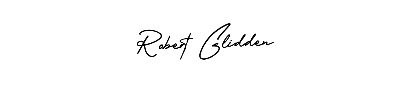 Use a signature maker to create a handwritten signature online. With this signature software, you can design (AmerikaSignatureDemo-Regular) your own signature for name Robert Glidden. Robert Glidden signature style 3 images and pictures png