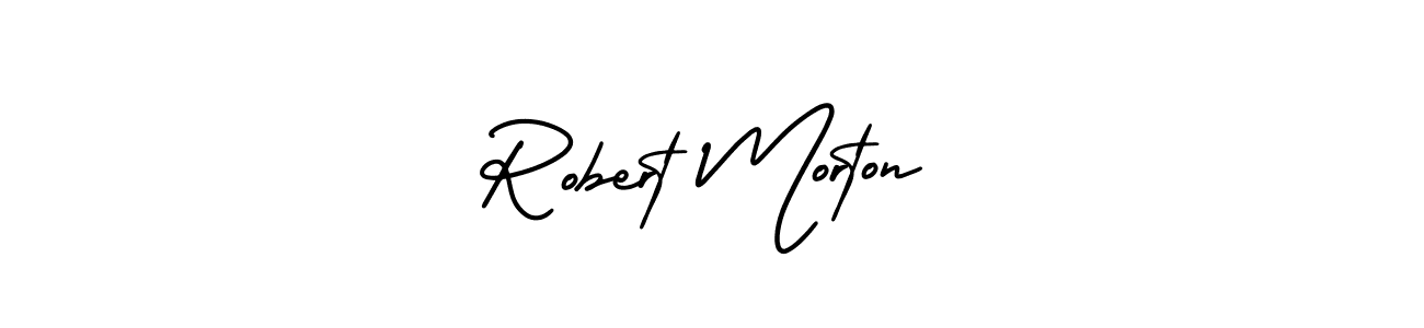 How to Draw Robert Morton signature style? AmerikaSignatureDemo-Regular is a latest design signature styles for name Robert Morton. Robert Morton signature style 3 images and pictures png