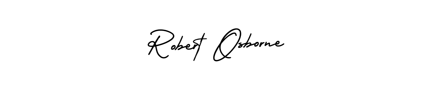 Create a beautiful signature design for name Robert Osborne. With this signature (AmerikaSignatureDemo-Regular) fonts, you can make a handwritten signature for free. Robert Osborne signature style 3 images and pictures png