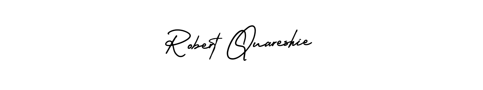 Make a beautiful signature design for name Robert Quareshie. With this signature (AmerikaSignatureDemo-Regular) style, you can create a handwritten signature for free. Robert Quareshie signature style 3 images and pictures png