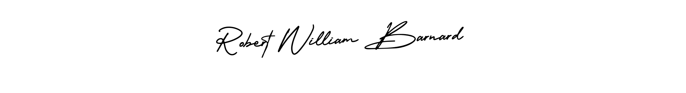 Use a signature maker to create a handwritten signature online. With this signature software, you can design (AmerikaSignatureDemo-Regular) your own signature for name Robert William Barnard. Robert William Barnard signature style 3 images and pictures png